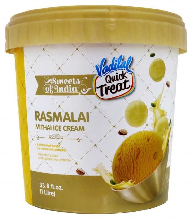 VADILAL RASMALIL ICE CREAM 1 LTR