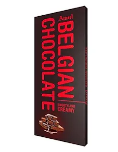 AMUL CHOCOLATE BELGIAN 125 GM