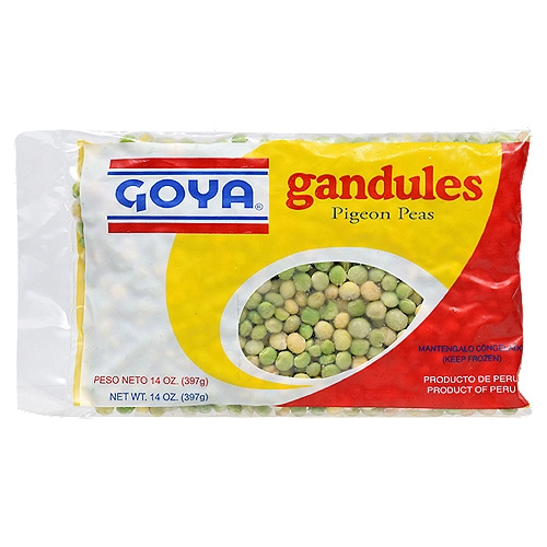 GOYA GRN PIGN PEAS FRZN 14Z 14 OZ