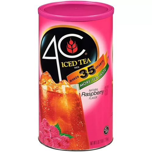 4C ICE TEA RASP 35QT 82 OZ