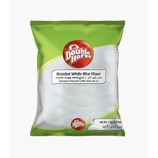 DOUBLE HORSE ROASTED WHITE RICE FLOUR 1 KG
