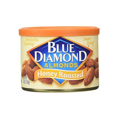 BLUE DIAMOND HONEY ROAST ALMOND 6 OZ
