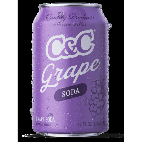 C&C GRAPE 12 OZ