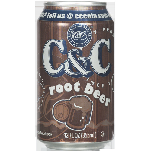 C&C ROOTBEER CAN 12 OZ