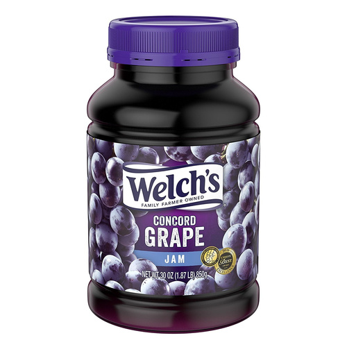 WELCH GRAPE JAM 30 OZ