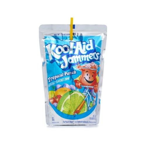 Kool Aid Jammers Tropical Punch 6 FLOZ