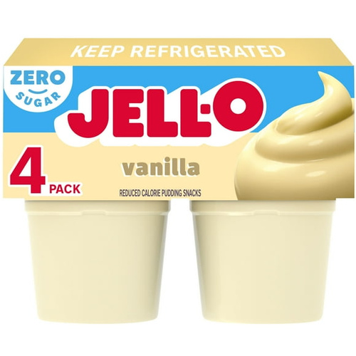 JELLO SUGAR FREE VANILLA PUDDING 14.5 OZ