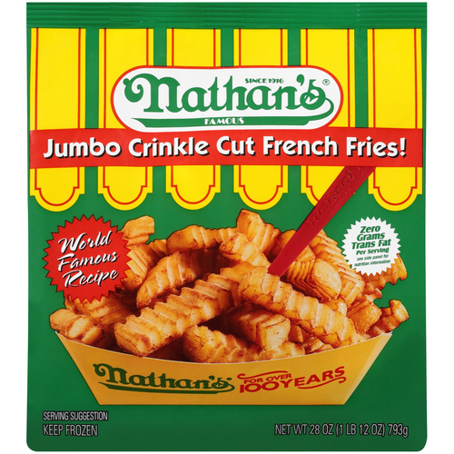 NATHAN JUMBO CC FRIE 28 OZ