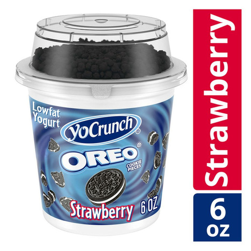 YOCRUNCH STRAW OREO 6 OZ