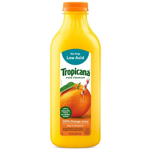 TROPICANA ORANGE JUICE LOW ACID 46 OZ