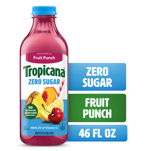 TROPICANA ZERO FRT P 46 OZ