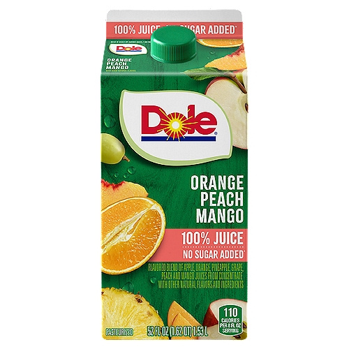 DOLE ORNG PEACH MANG 52 OZ