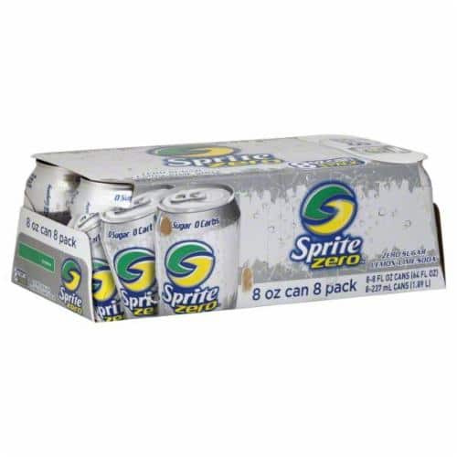 SPRTE ZRO  8PK 8 OZ