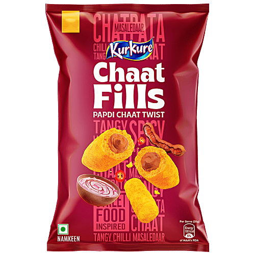 KURKURE CHAAT FILLS PAPDI CHAAT TWIST 40 GM