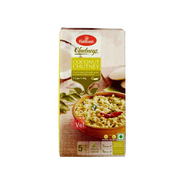 HALDIRAMS COCONUT CHUTNEY 350 GM