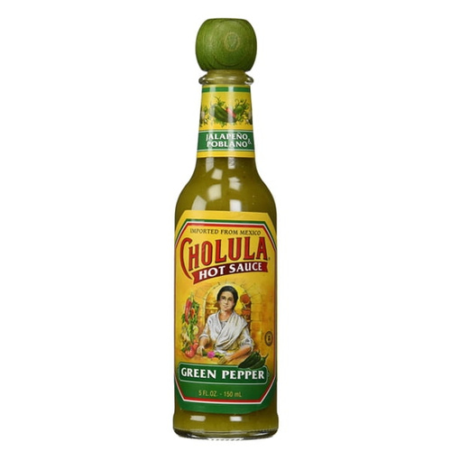 CHOLULA GREEN PEPPER HOT SAUCE 0.31 Lbs