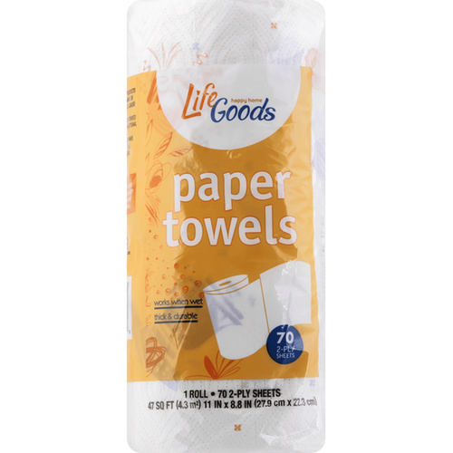 LIFE GOODS PAPER TOW 70 COUNT