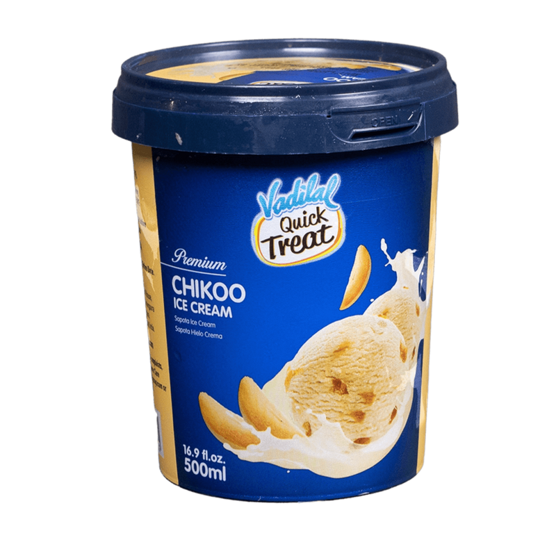 Vadilal Chikoo Ice Cream 500 ML