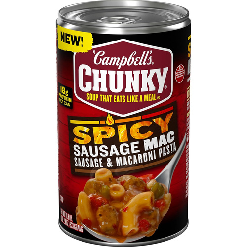 CHUNKY SPICY SAUSAGE 18 OZ