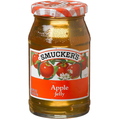 SMUCKER APPLE JELLY 18 OZ