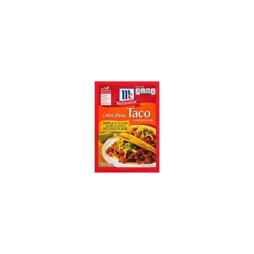 MCCORMICK TACO ORIGINAL SEASONING 1 OZ