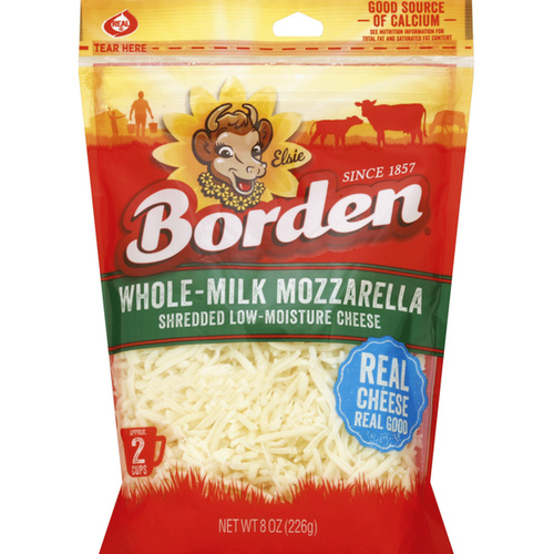 BORDEN MOZZ WHL MLK 8 OZ