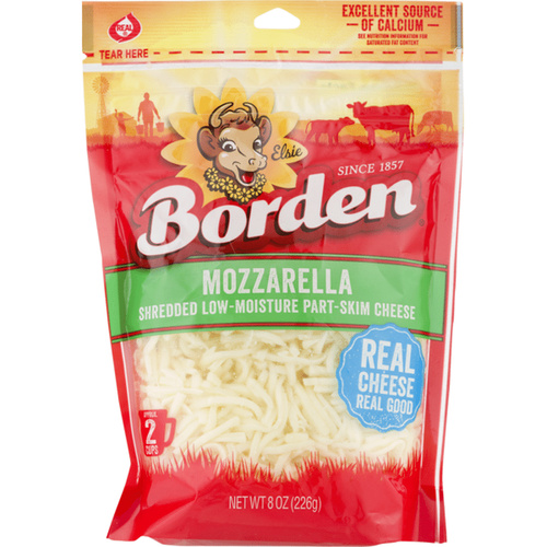 BORDEN PS MOZZ SHRED 8 OZ