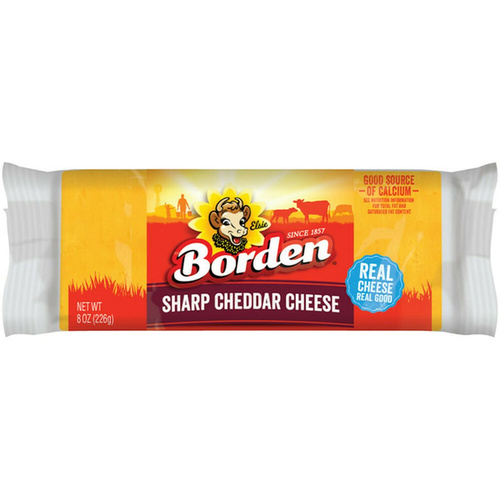 BORDEN SHARP CHEDD T 8 OZ