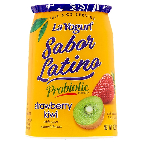 LA YOGURT LATINO STR/KWI 6Z 6 OZ