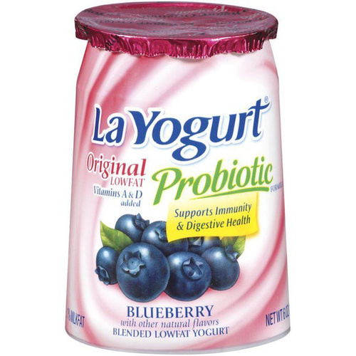 LA YOG PRBIOTC LT BLUE   6Z 6 OZ