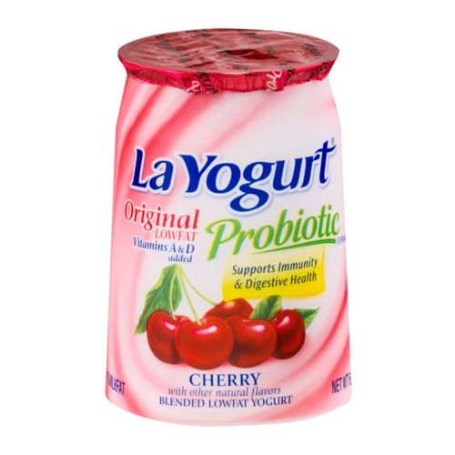 LA YOGURT CHERRY         6Z 6 OZ