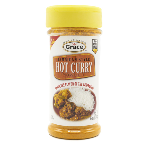 GRACE HOT CURRY POWDER   6Z 6 OZ