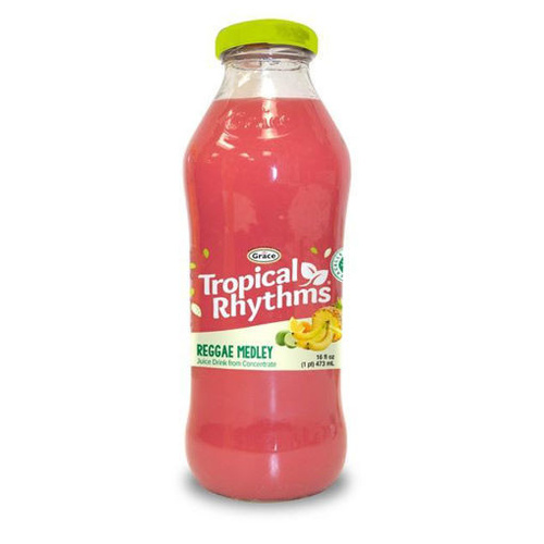 GRACE TROPICAL RHYTHMS REGGAE MEDLEY 473 ML