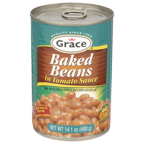 GRACE BAKED BEANS 14 OZ