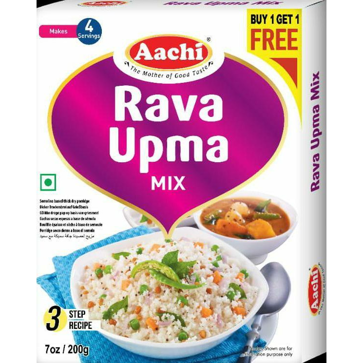 AACHI RAVA UPPMA MIX 200 GM