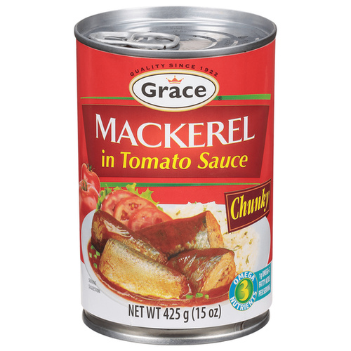GR MACKEREL TOM 15 OZ