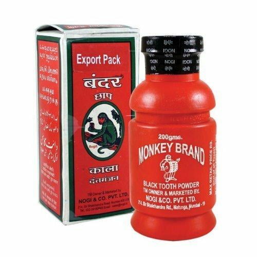 MONKEY BR TOOTH POWDER 200 GM