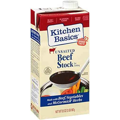 KITCHEN BASICS UNSALTED BEEF STOCK 2 Lbs