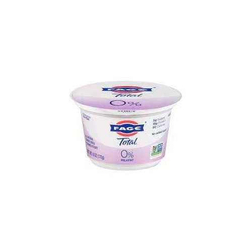 FAGE TOTAL O% FAT MILK YOGURT 0.38 Lbs