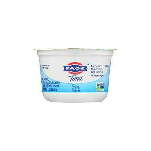 TOTAL FAGE 5% MILKFAT YOGURT 0.44 Lbs