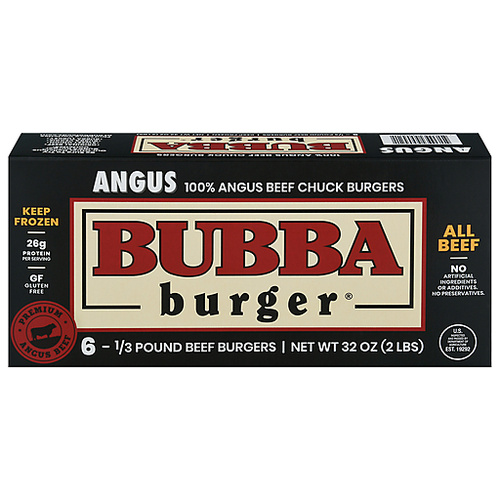 BUBBA CERT ANGUS BF 32 OZ