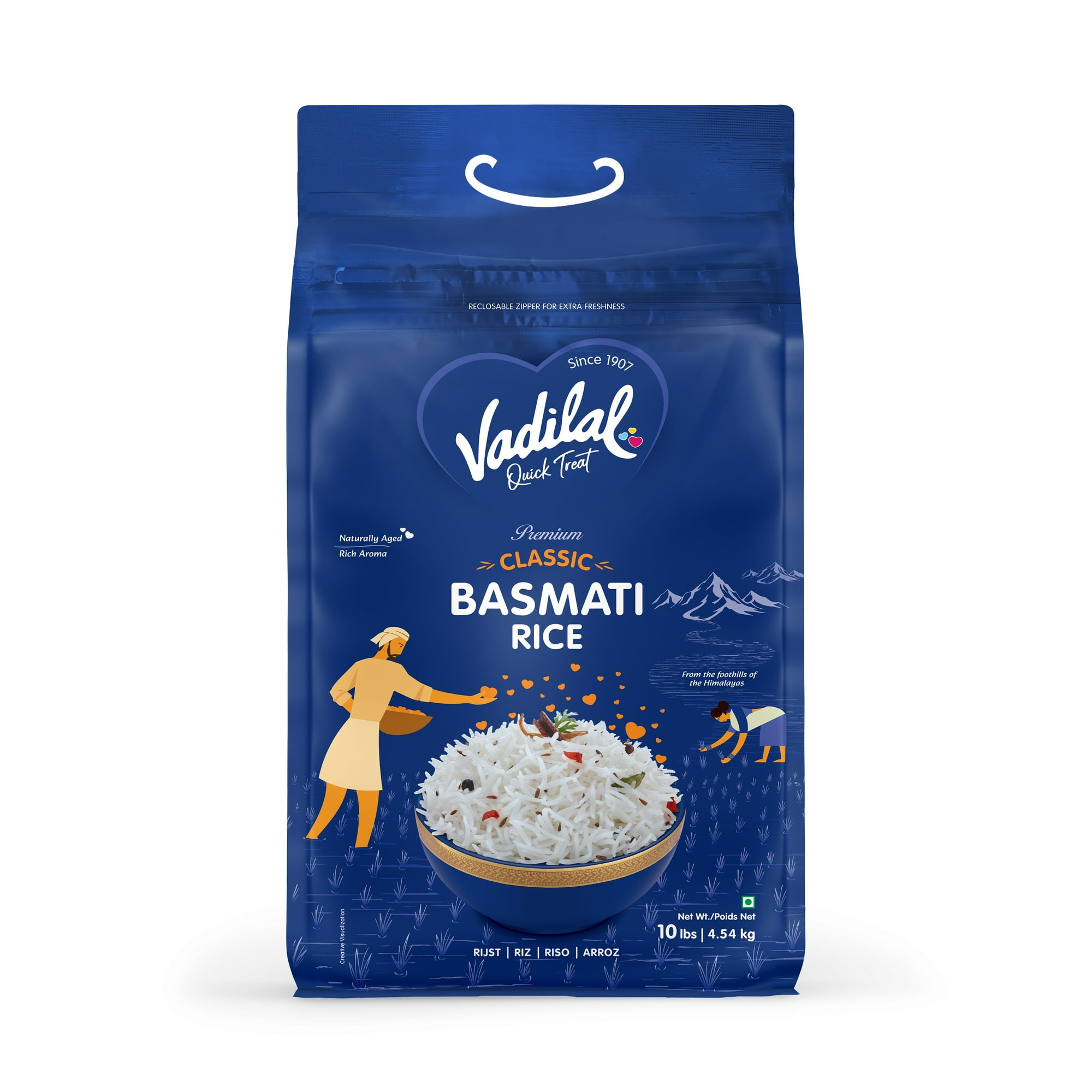 Vadilal Classic Bas Rice  10 LBS