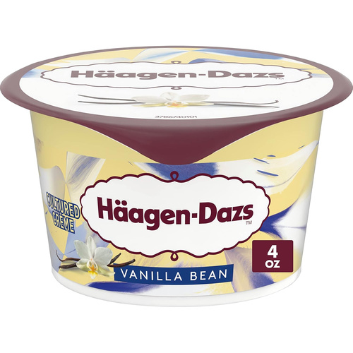HAAGEN DAZS VANILLA BEAN 4 OZ