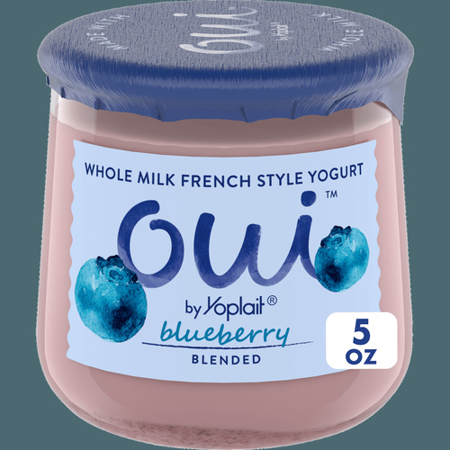 OUI FRENCH YOG BLUEB 5 OZ