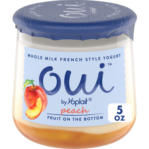 OUI FRENCH YOG PEACH 5 OZ