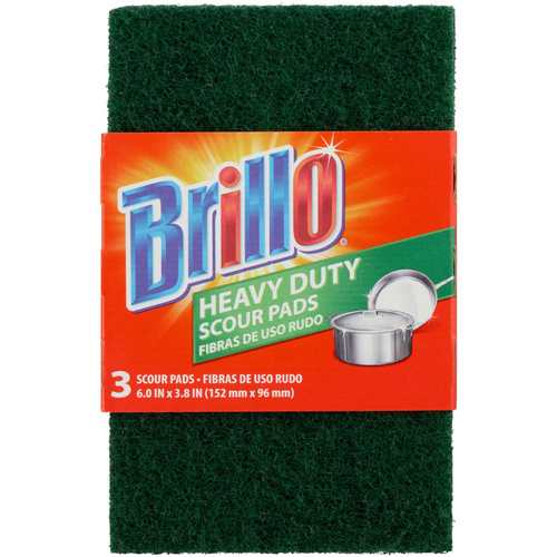 BRILLO HVY DTY SCOUR 3 COUNT
