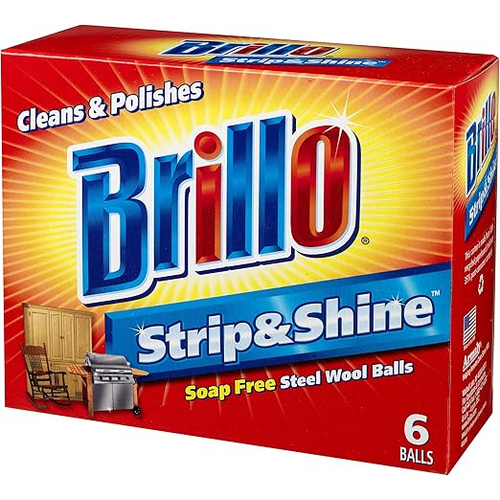 BRILLO SUPREME STRIP AND SHINE 6 PCS