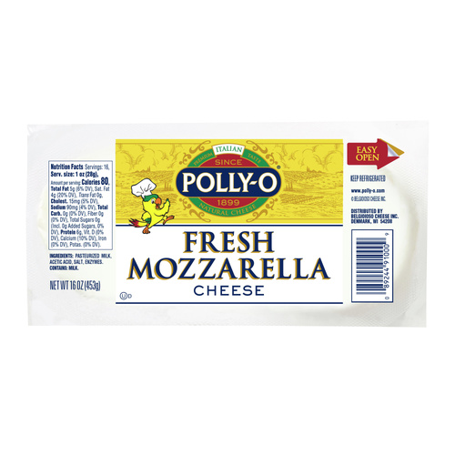 POLLY O SLICED MOZZ 16 OZ