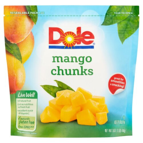 DOLE MANGO CHUNKS NA 16 OZ