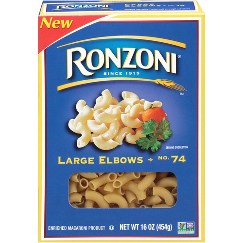RONZ #74 LGE ELBOWS 16 OZ